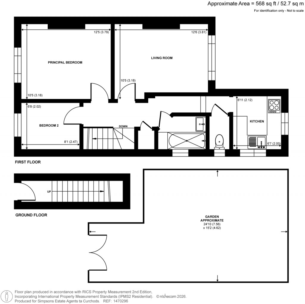 Floorplans For Horace Road, Kingston Upon Thames