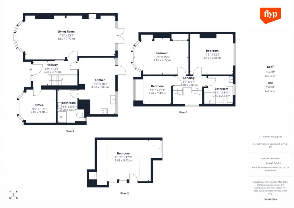 Floorplans For Queens Drive, Surbiton