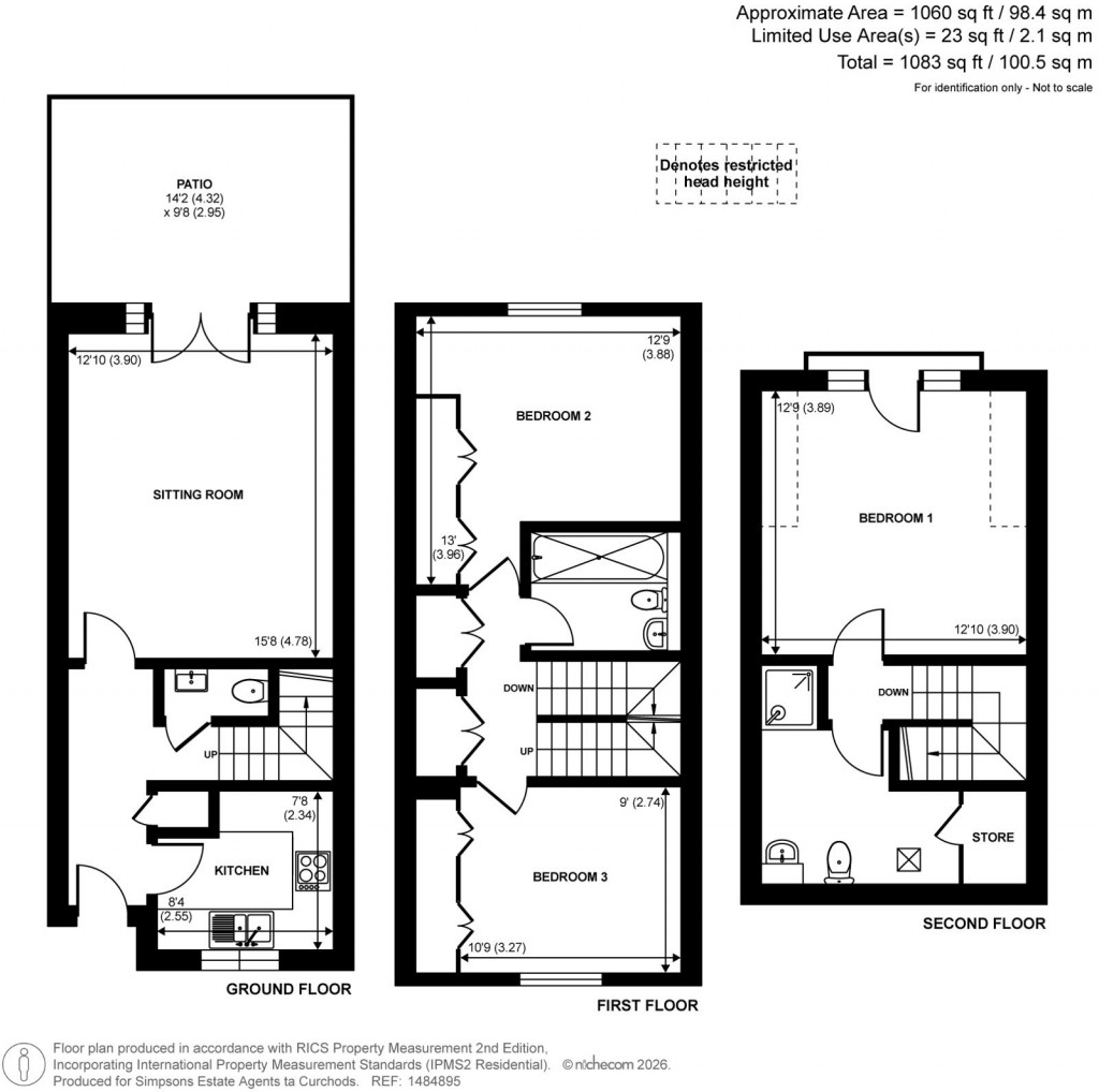Floorplans For East Lane, Kingston Upon Thames