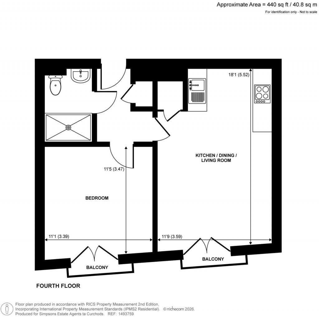 Floorplans For Cowleaze Road, Kingston Upon Thames