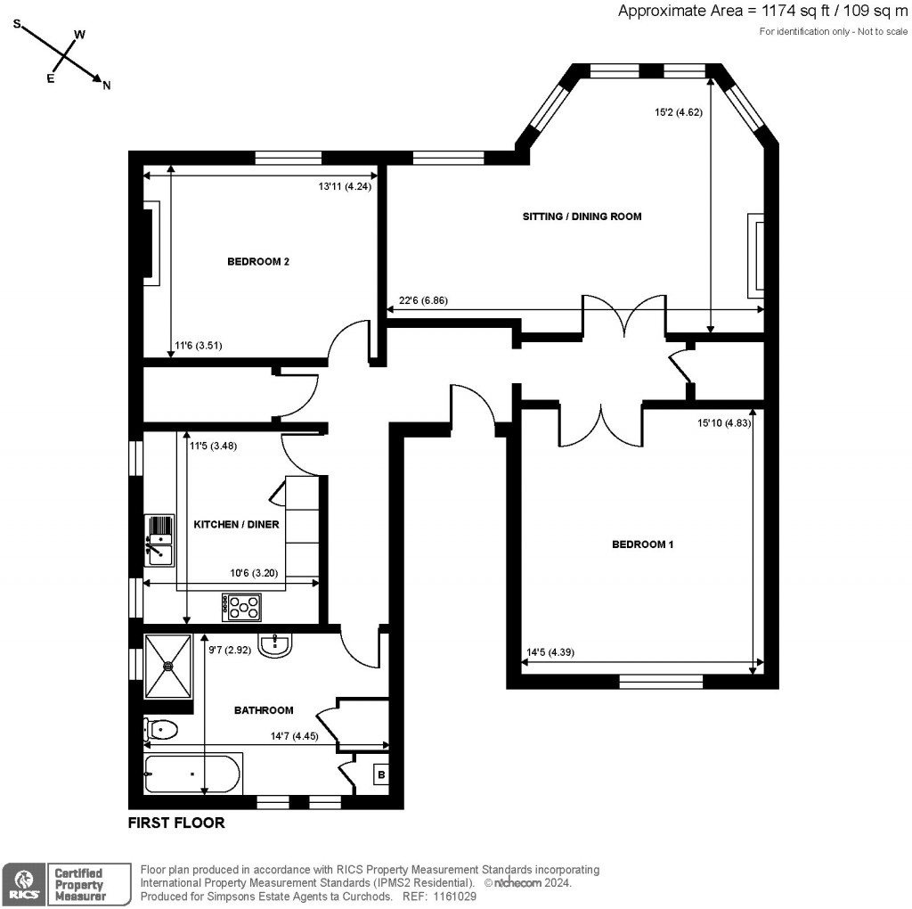 Floorplans For Long Ditton, Surbiton, Surrey