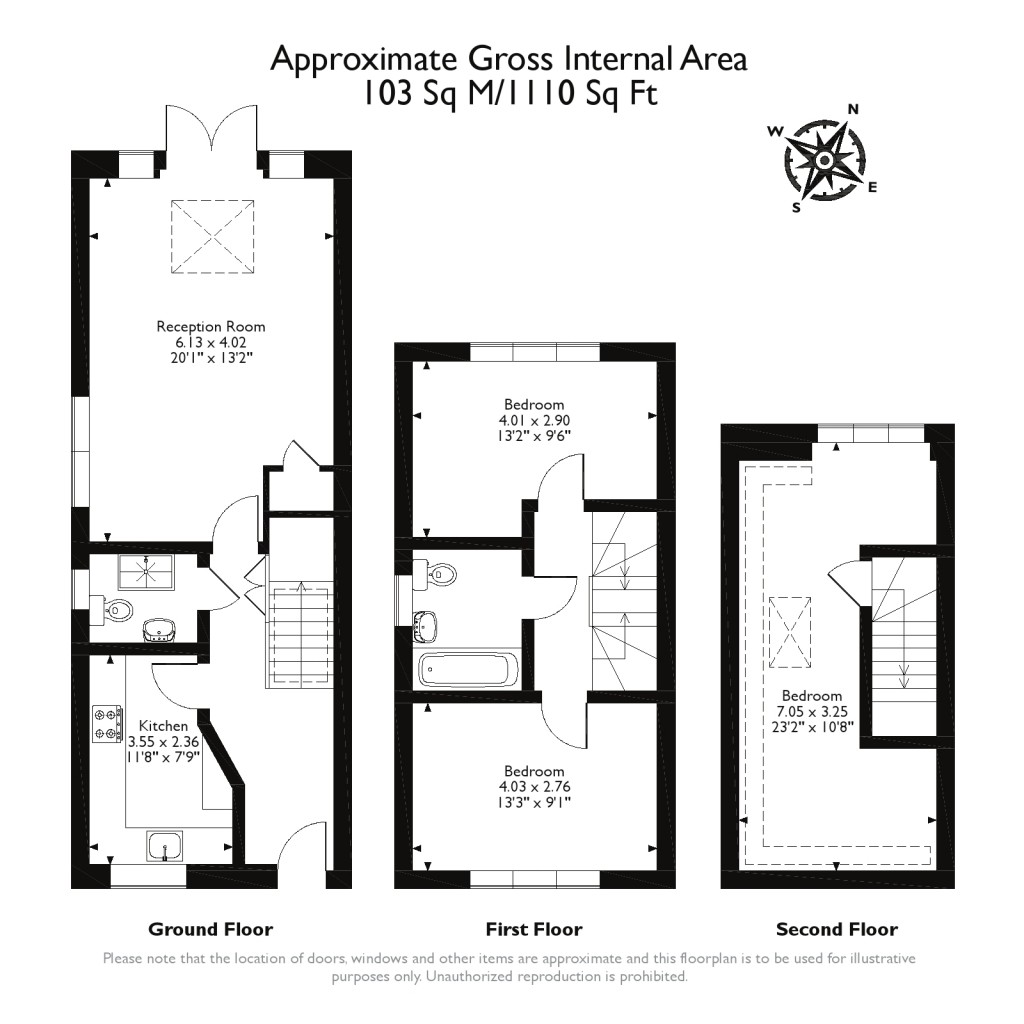Floorplans For Green Lane, New Malden, KT3