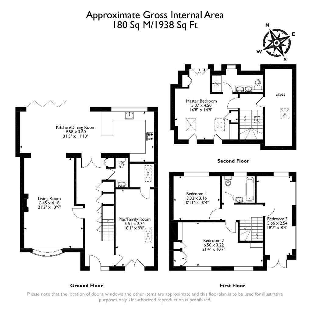 Floorplans For Burnell Avenue, Ham, Richmond, TW10