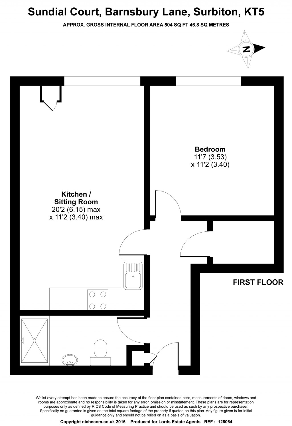 Floorplans For Barnsbury Lane, Tolworth