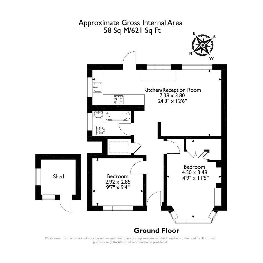 Floorplans For Queens Court, Liverpool Road, Kingston Upon Thames, KT2