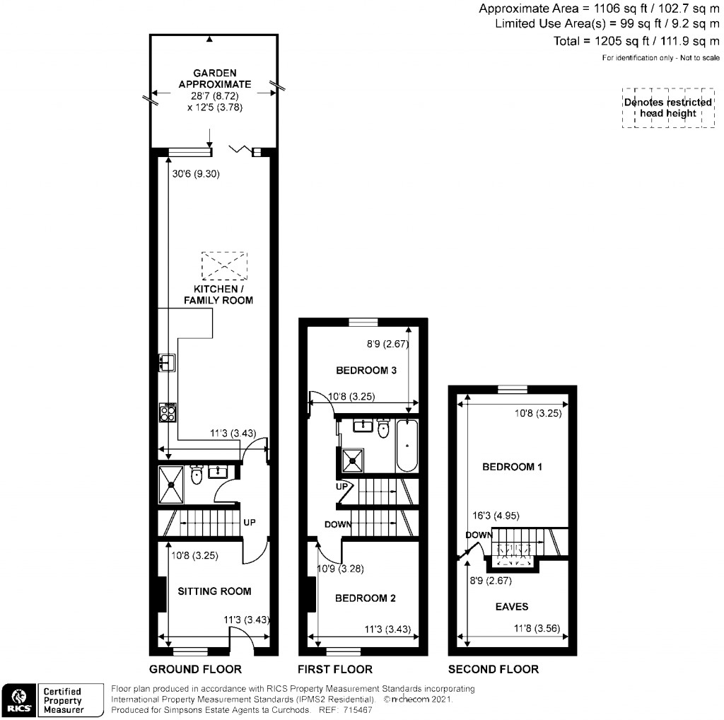 Floorplans For Bearfield Road, Kingston Upon Thames, Surrey