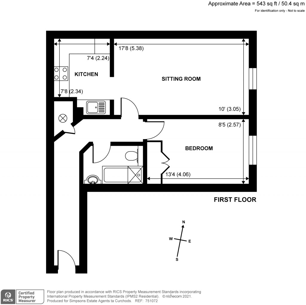 Floorplans For Sopwith Way, Kingston Upon Thames, Surrey