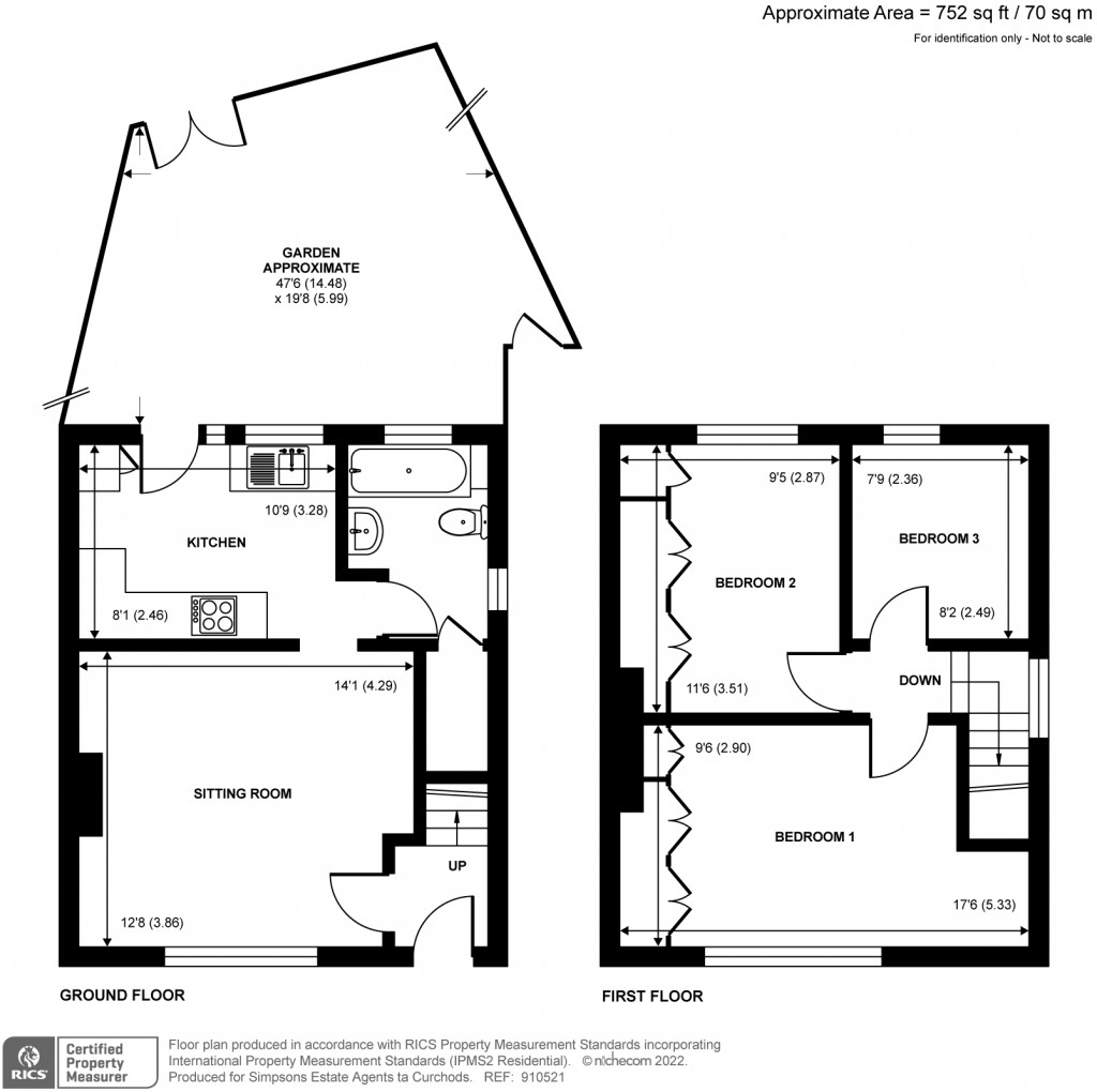 Floorplans For Porchester Road, Kingston Upon Thames, KT1
