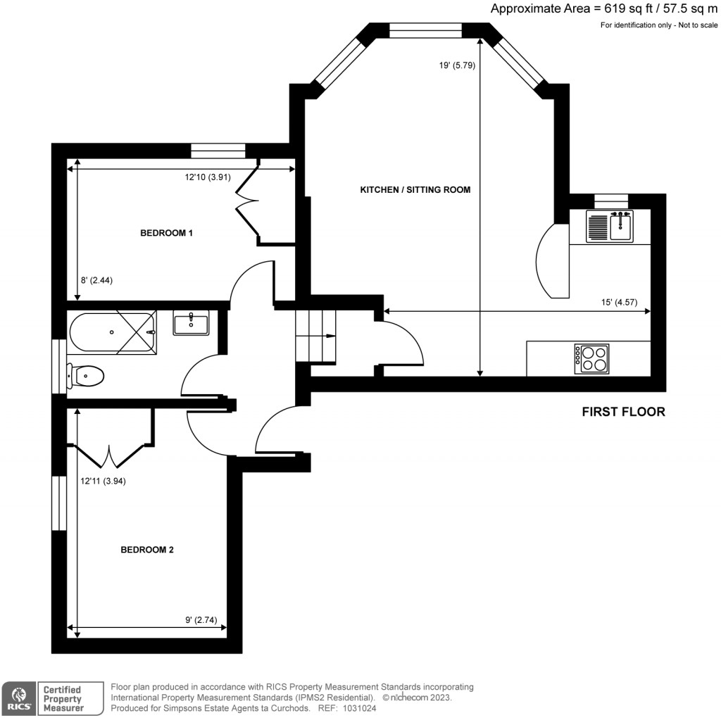 Floorplans For Kew Road, Richmond Upon Thames, TW9