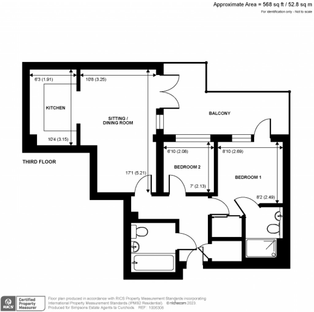 Floorplans For Seven Kings Way, Kingston upon Thames