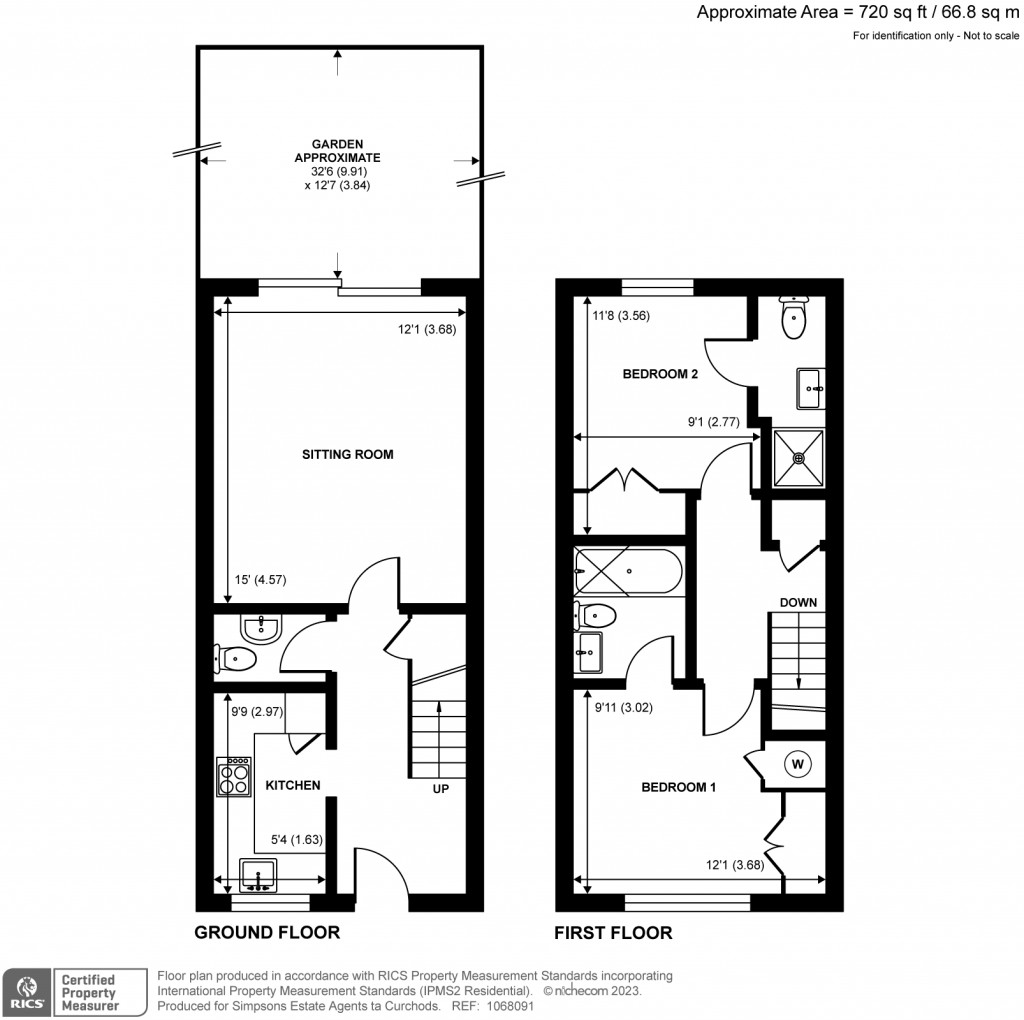Floorplans For Archdale Place, New Malden