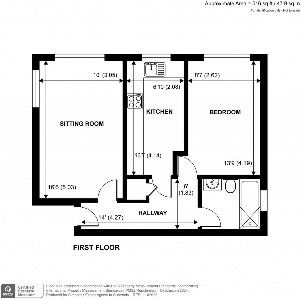 Floorplans For Acre Road, Kingston Upon Thames