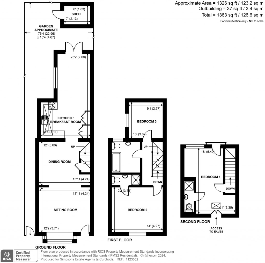 Floorplans For Acre Road, Kingston Upon Thames