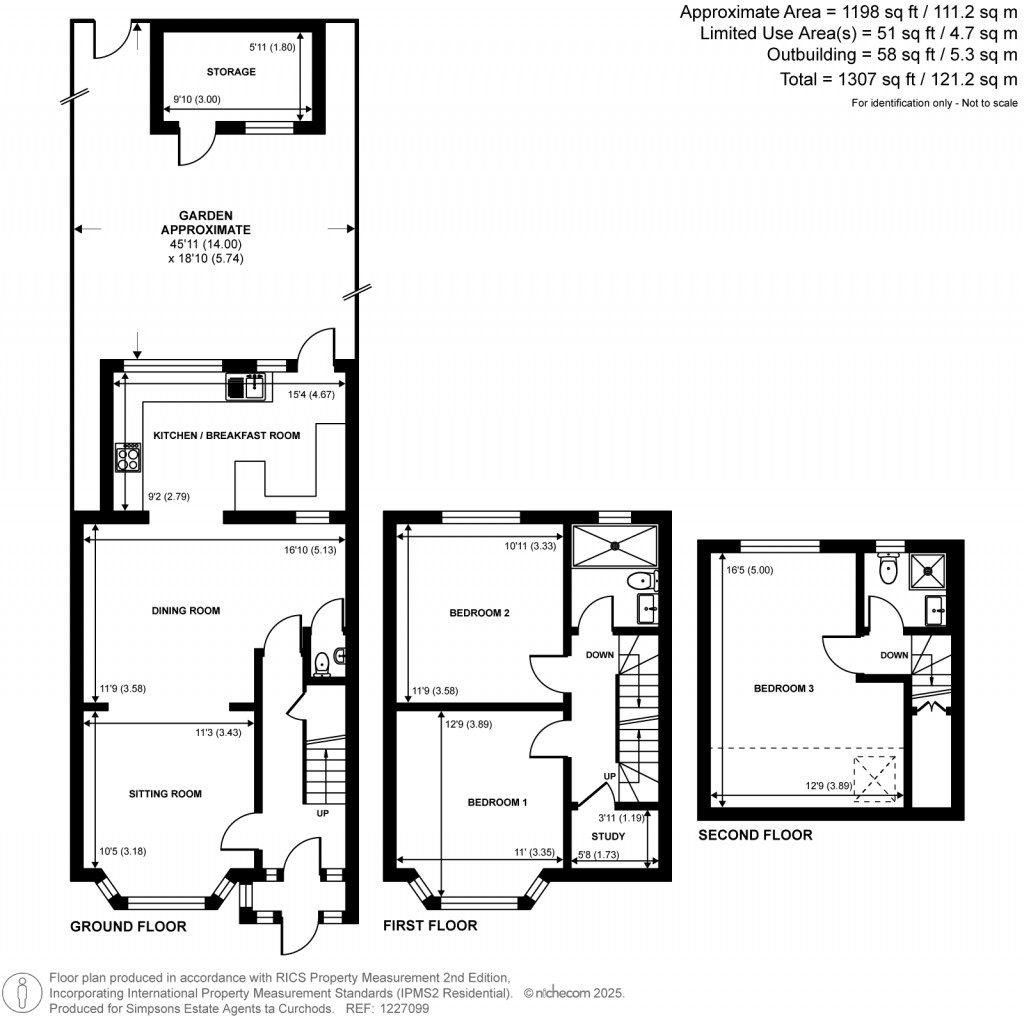Floorplans For Byron Avenue, New Malden