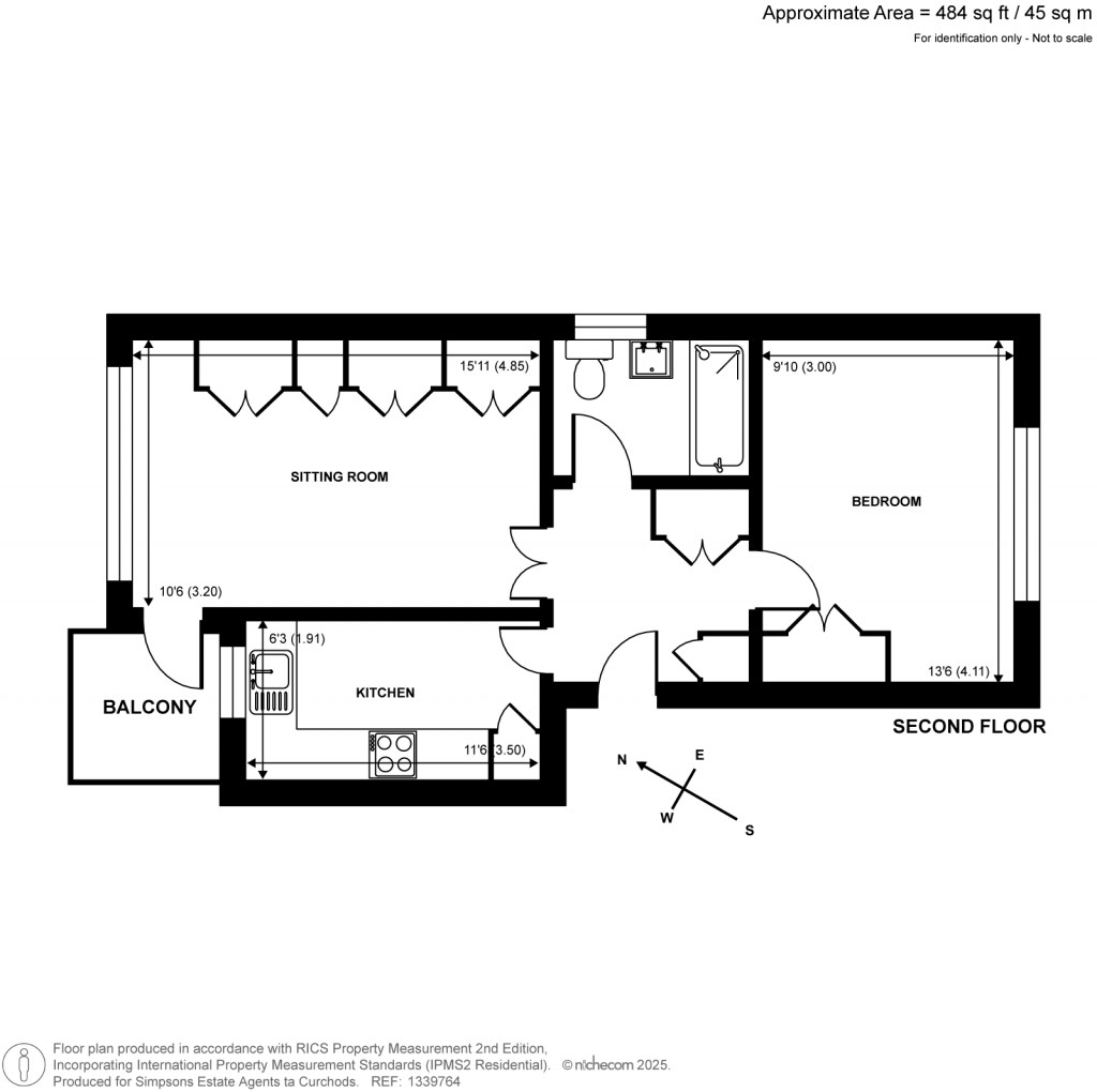 Floorplans For Crescent Road, Kingston Upon Thames