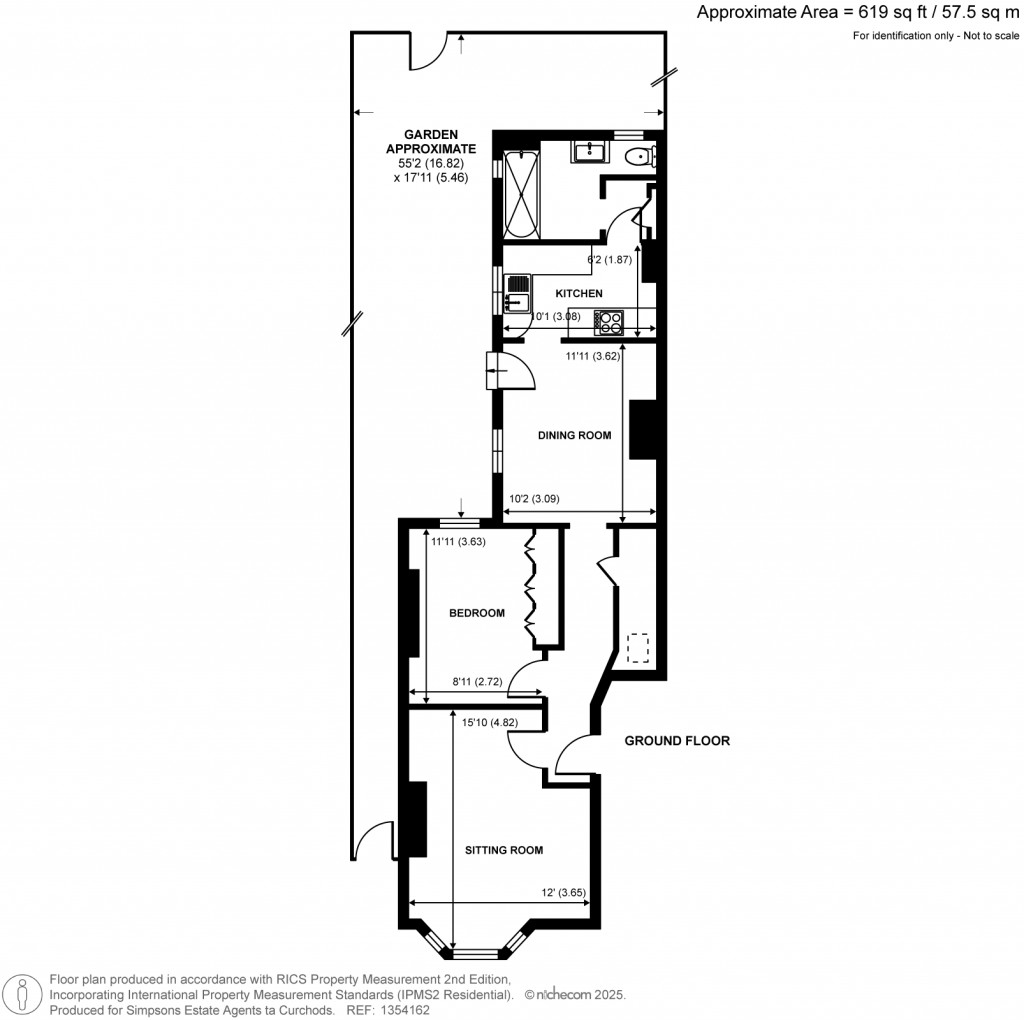 Floorplans For Ground Floor Flat, New Malden