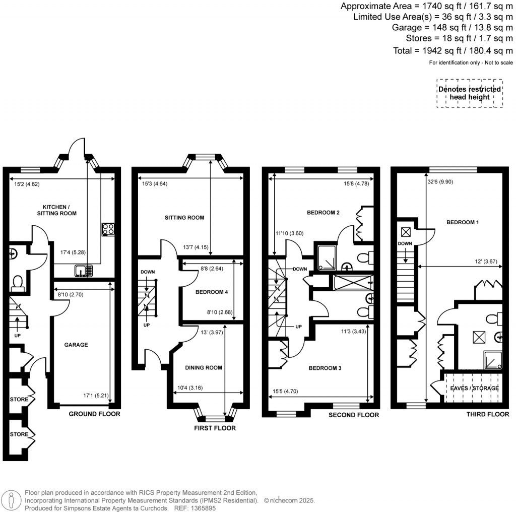 Floorplans For May Bate Avenue, Kingston Upon Thames