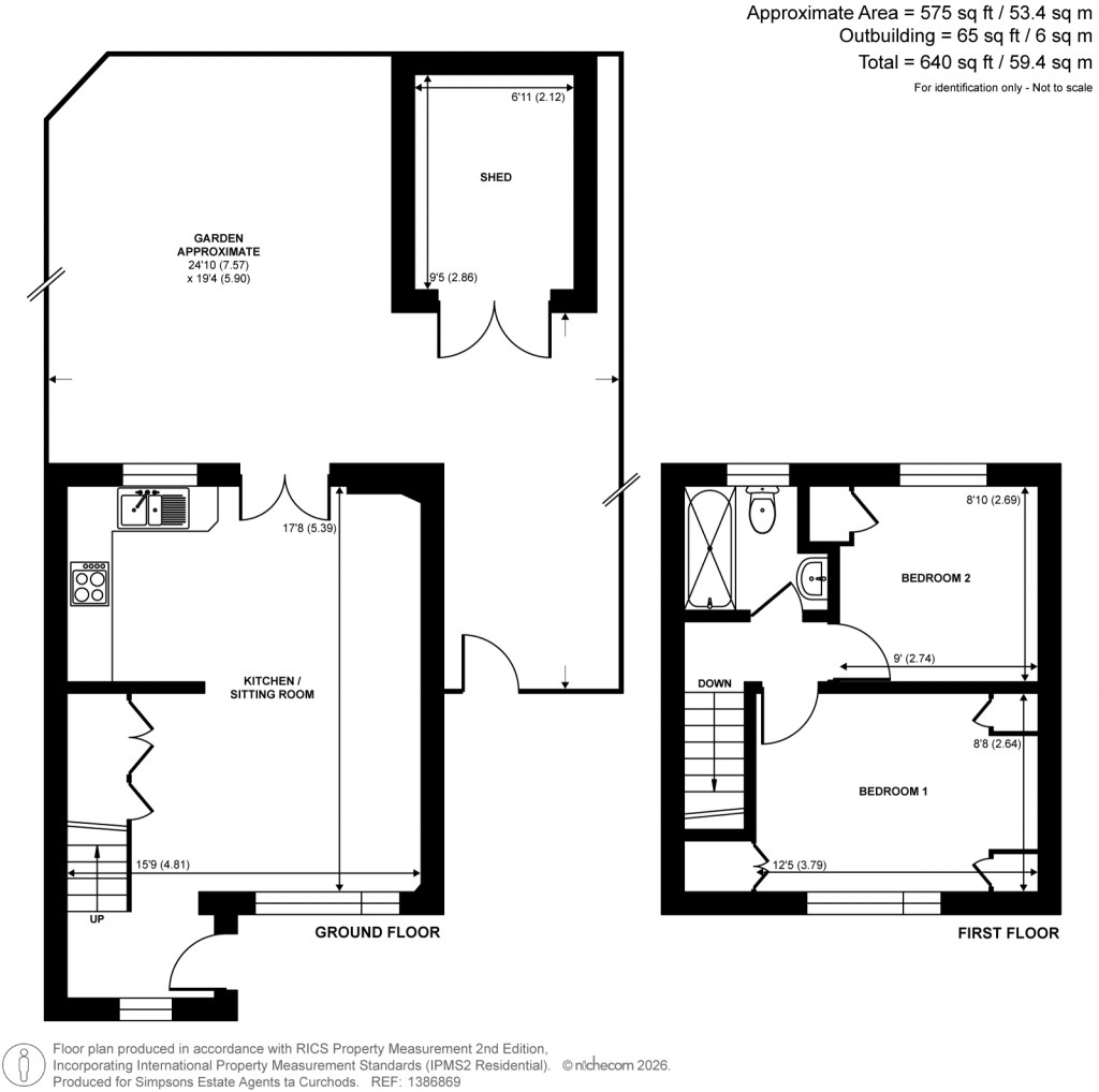 Floorplans For Audric Close, Kingston Upon Thames