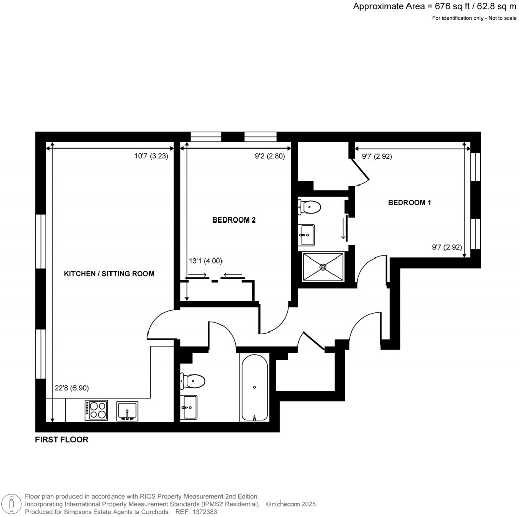 Floorplans For The Avenue, Worcester Park
