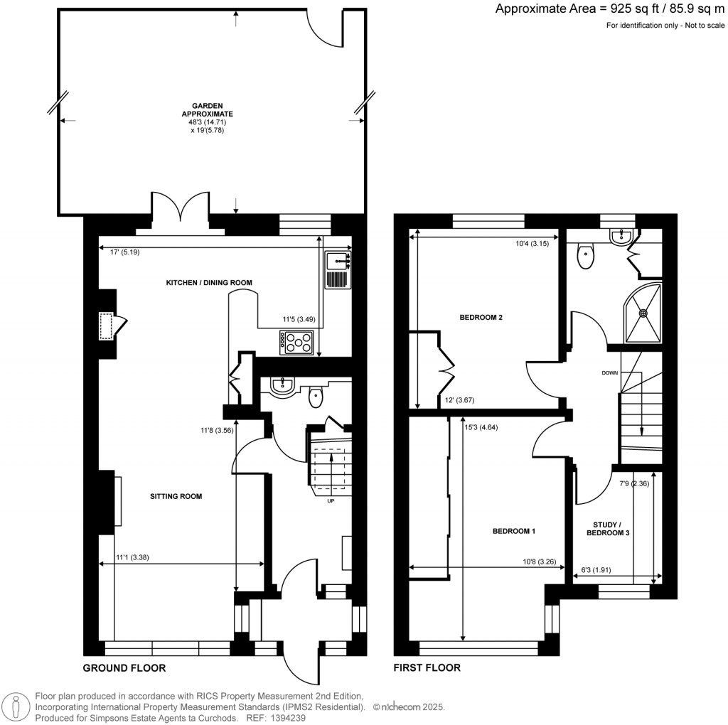 Floorplans For Woodfield Gardens, New Malden