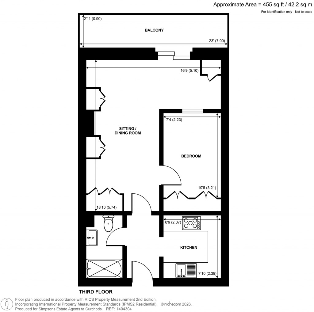 Floorplans For Twickenham Road, 35 Twickenham Road, Teddington