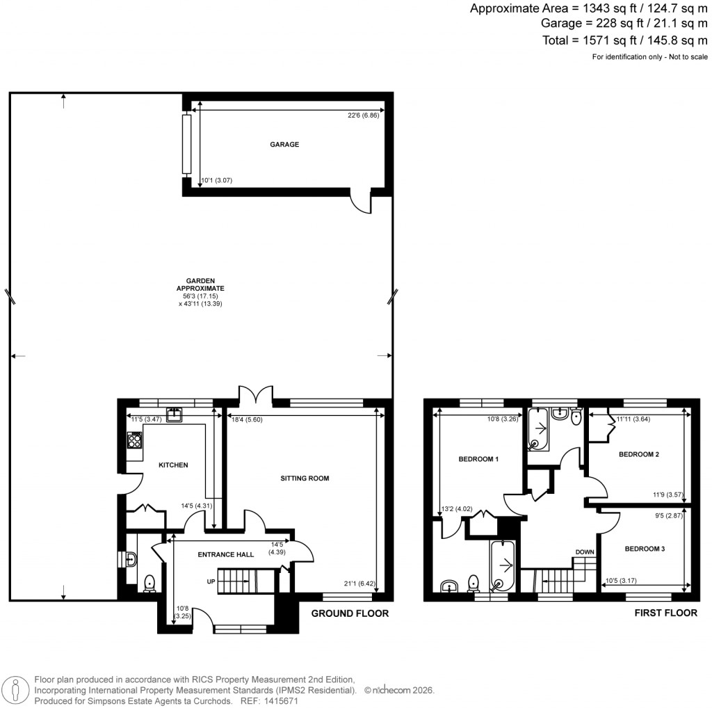 Floorplans For The Avenue, Worcester Park