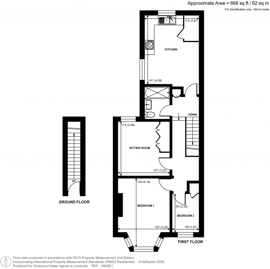 Floorplans For Malden Hill Gardens, New Malden