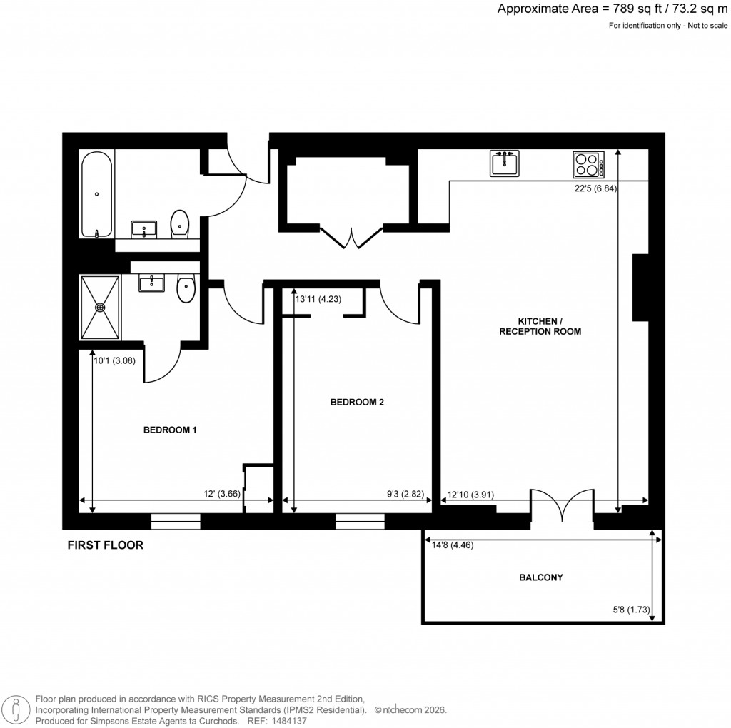 Floorplans For Burlington Road, 271 Burlington Road, New Malden