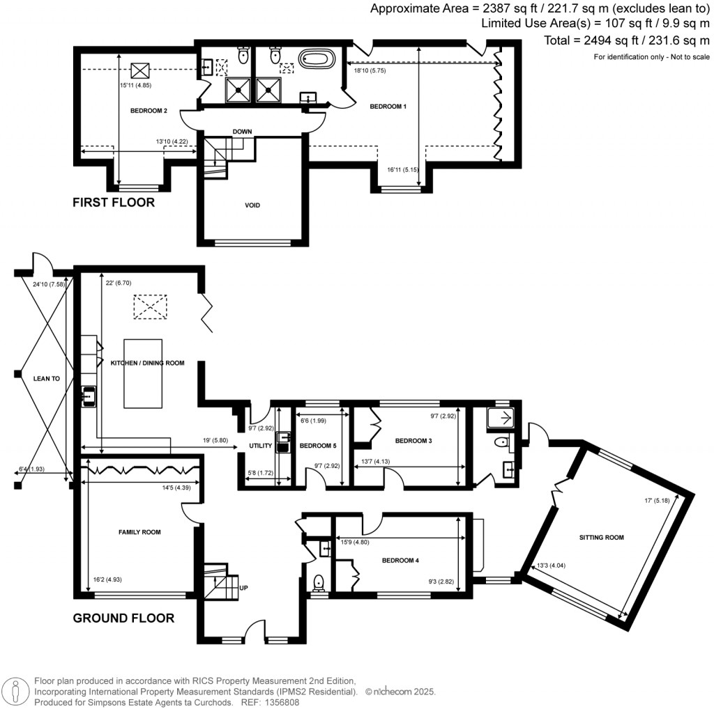 Floorplans For Orchard Lea Close, Pyrford, Surrey