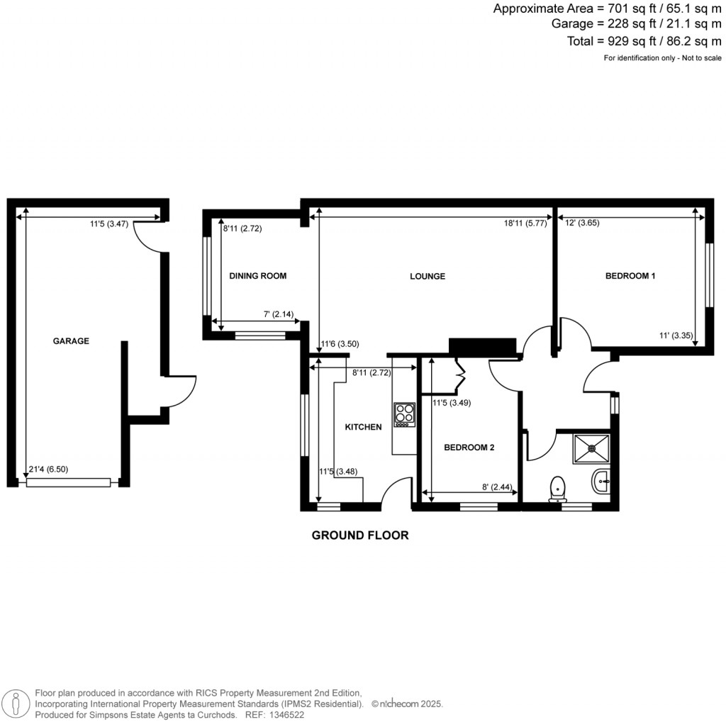 Floorplans For Pinewood Grove, New Haw, Surrey