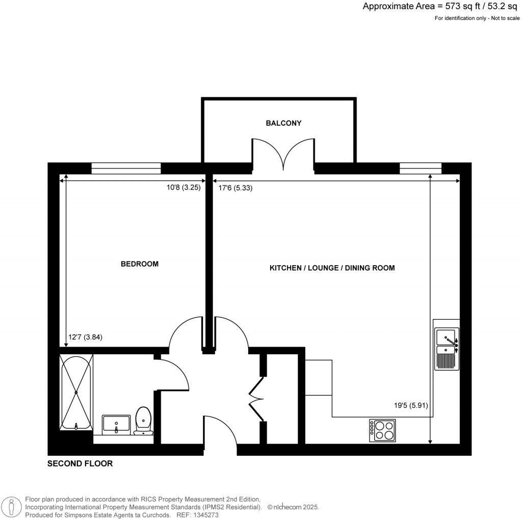 Floorplans For Hawker Drive, Addlestone, Surrey