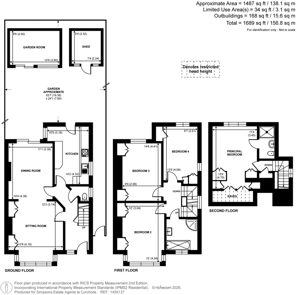 Floorplans For Neville Road, Kingston Upon Thames