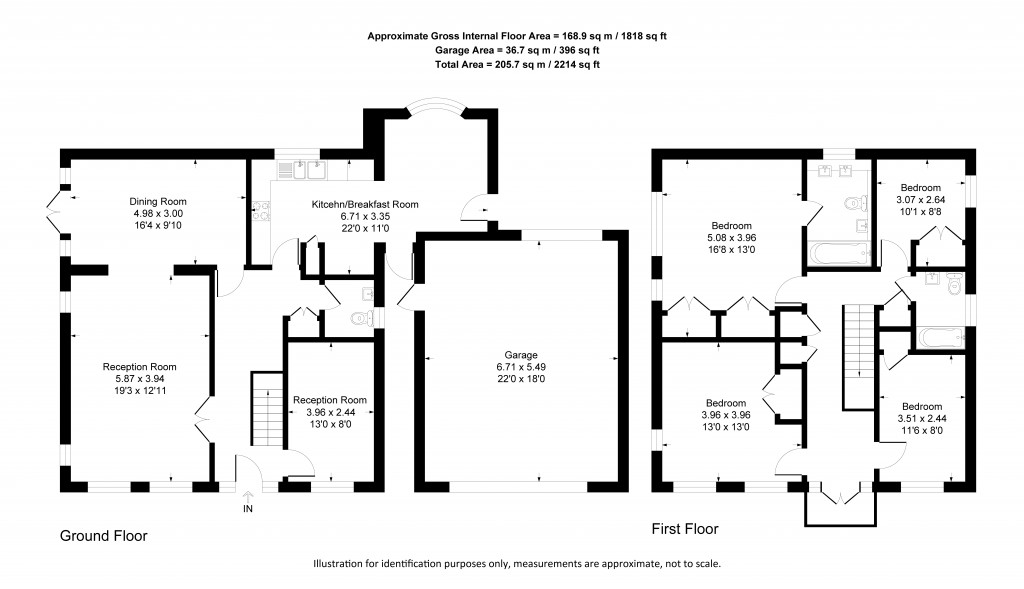 Floorplans For Coombe House Chase, New Malden, KT3