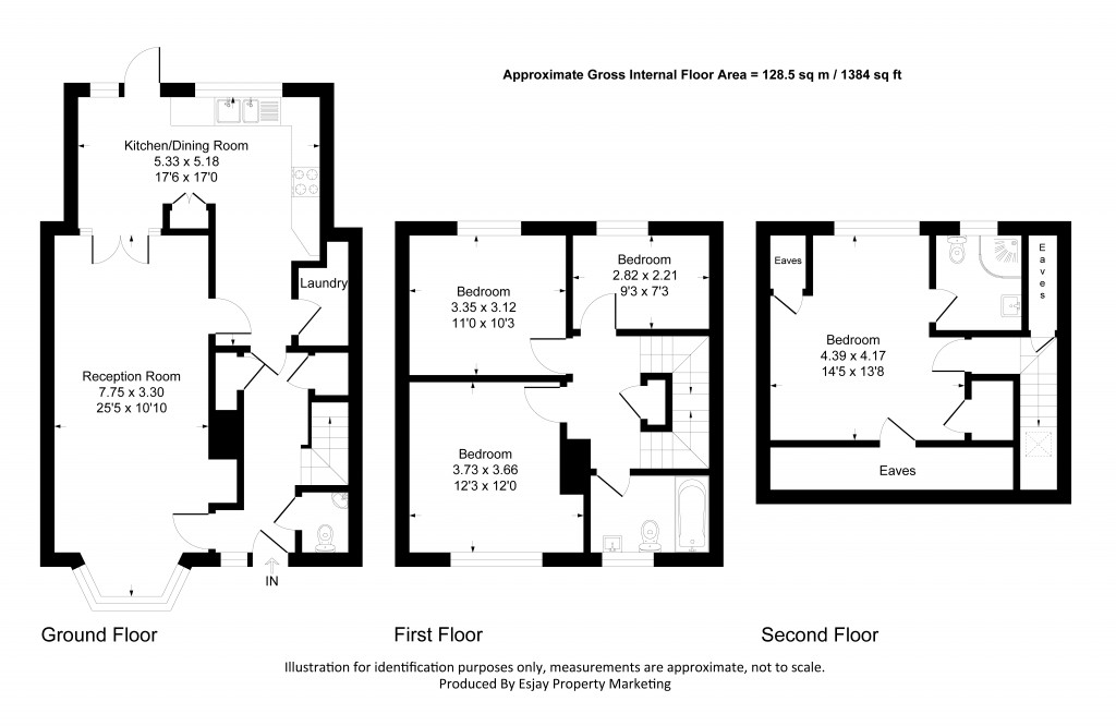 Floorplans For Elm Road, New Malden, Surrey