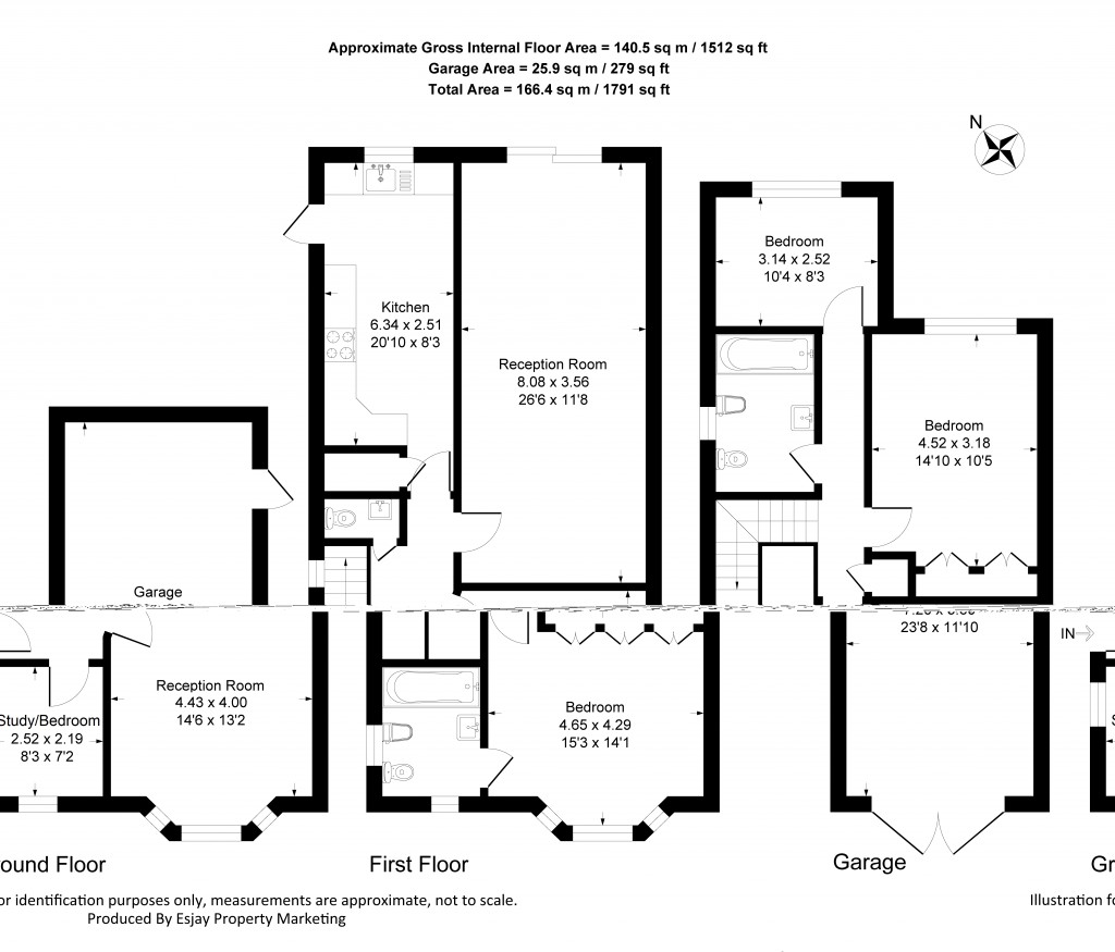 Floorplans For Blakes Avenue, New Malden, Surrey