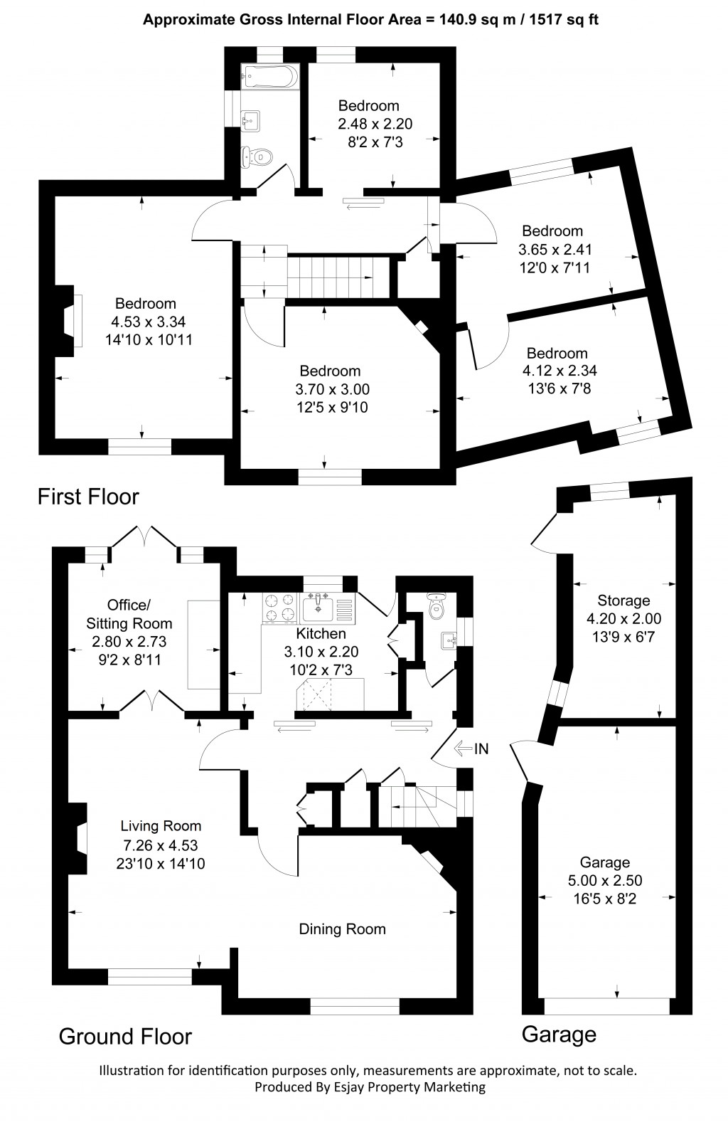 Floorplans For Laburnum Grove, New Malden