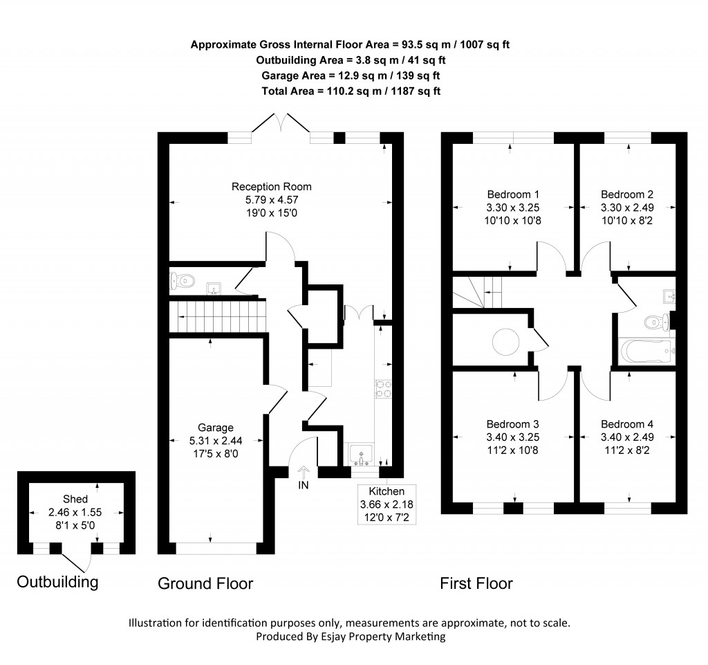 Floorplans For Westbury Road, New Malden, Surrey