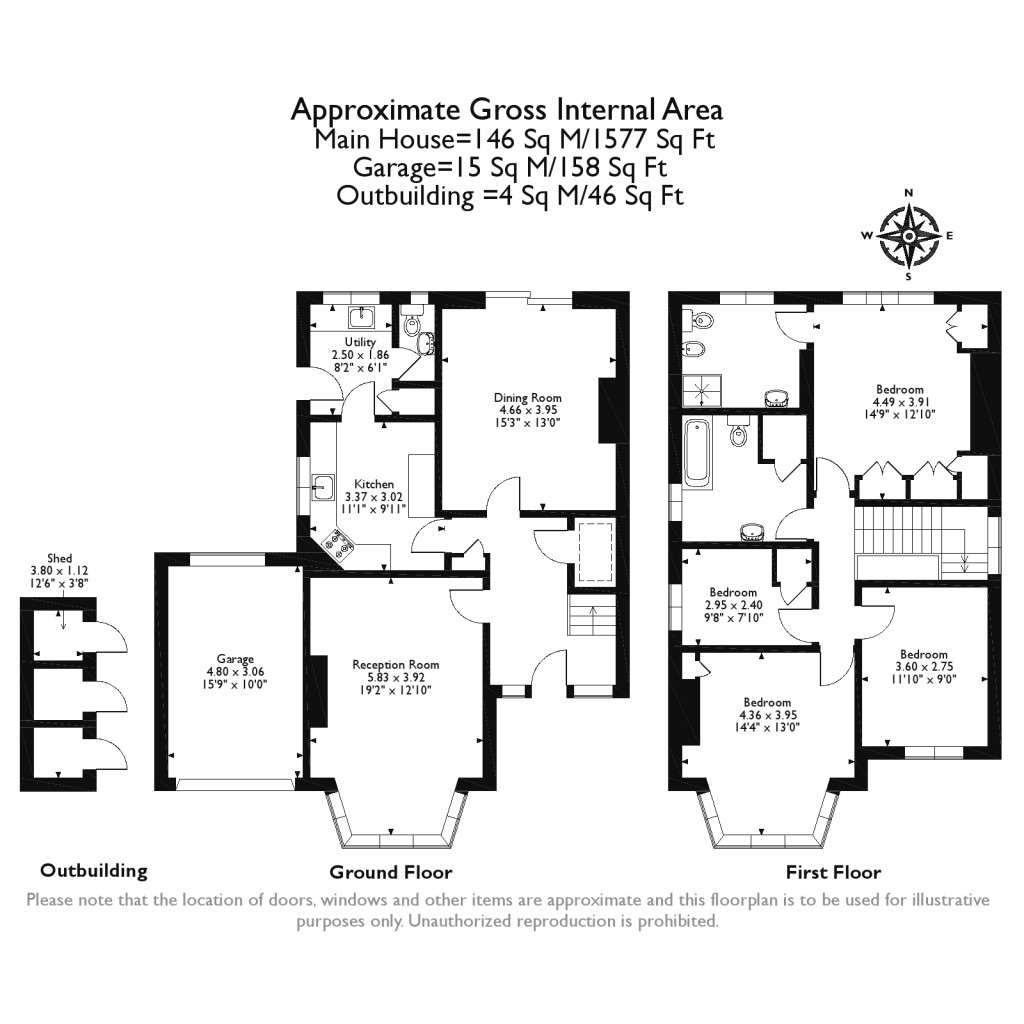 Floorplans For Bodley Road, New Malden, KT3