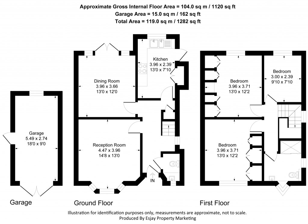 Floorplans For Old Malden, Worcester Park, Surrey