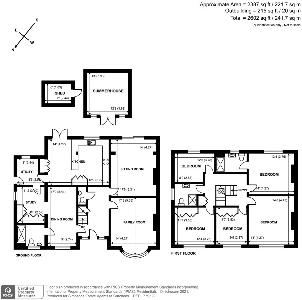 Floorplans For Bodley Road, New Malden, Surrey