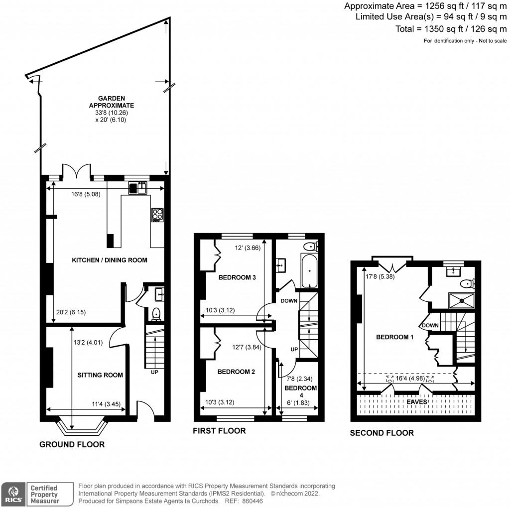 Floorplans For Grayham Crescent, New Malden, Surrey