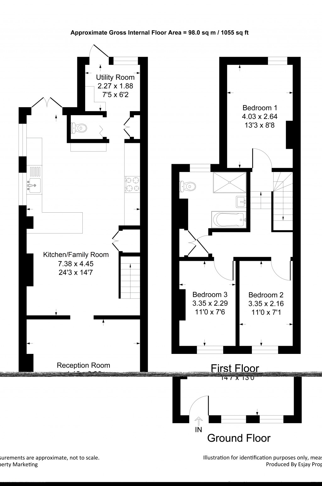 Floorplans For South Lane, New Malden, Surrey
