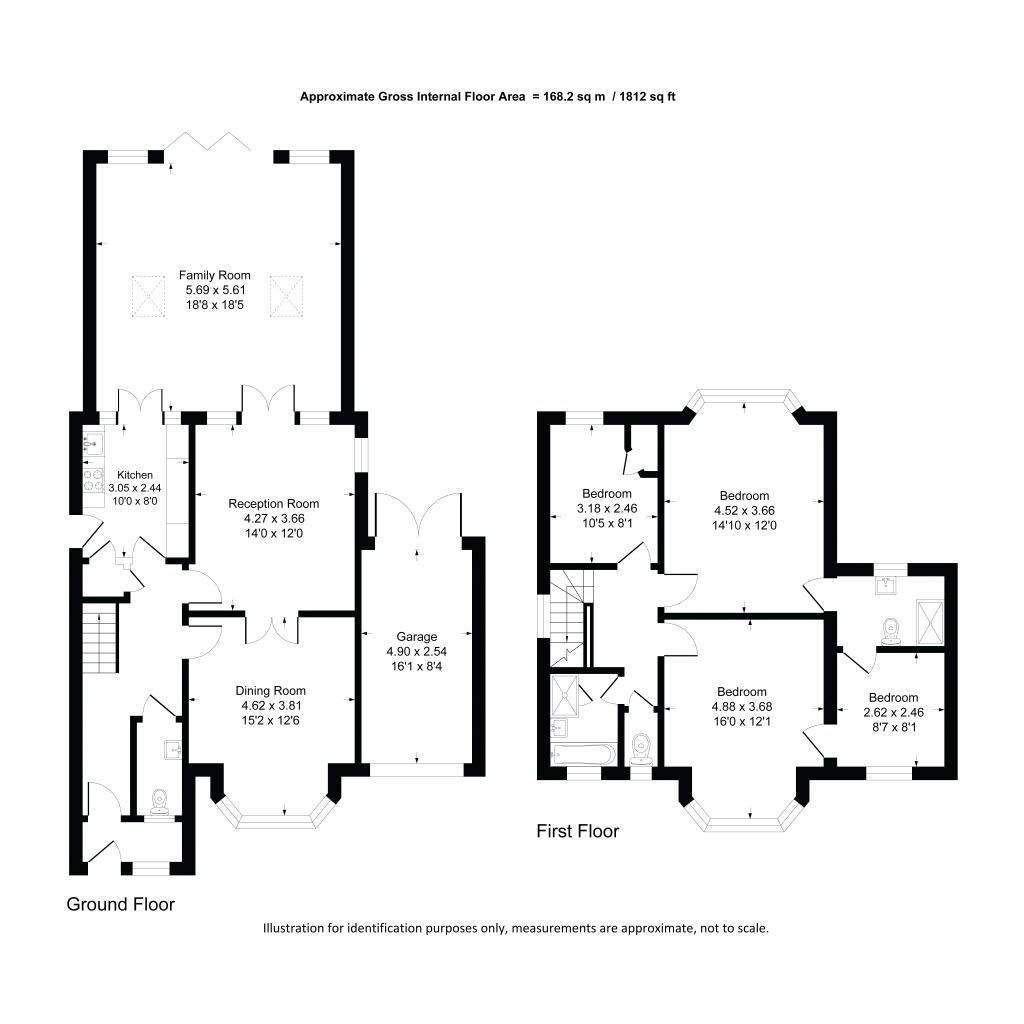 Floorplans For High Drive, New Malden, Surrey