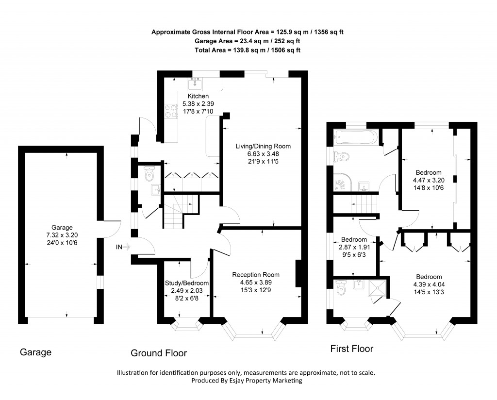 Floorplans For Greenlaw Gardens, New Malden, KT3