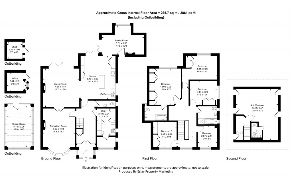 Floorplans For Alric Avenue, New Malden, Surrey