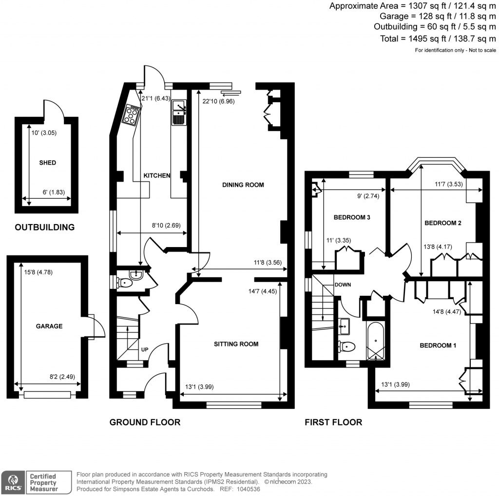 Floorplans For Clarence Avenue, New Malden, KT3