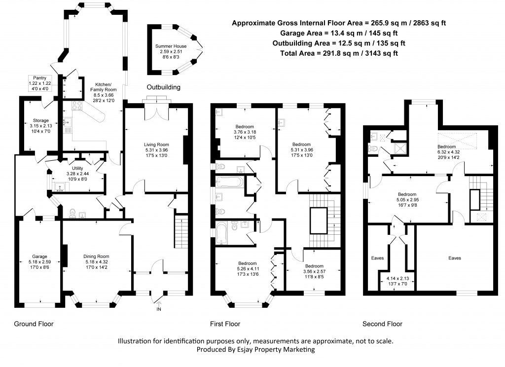 Floorplans For Presburg Road, New Malden, Surrey