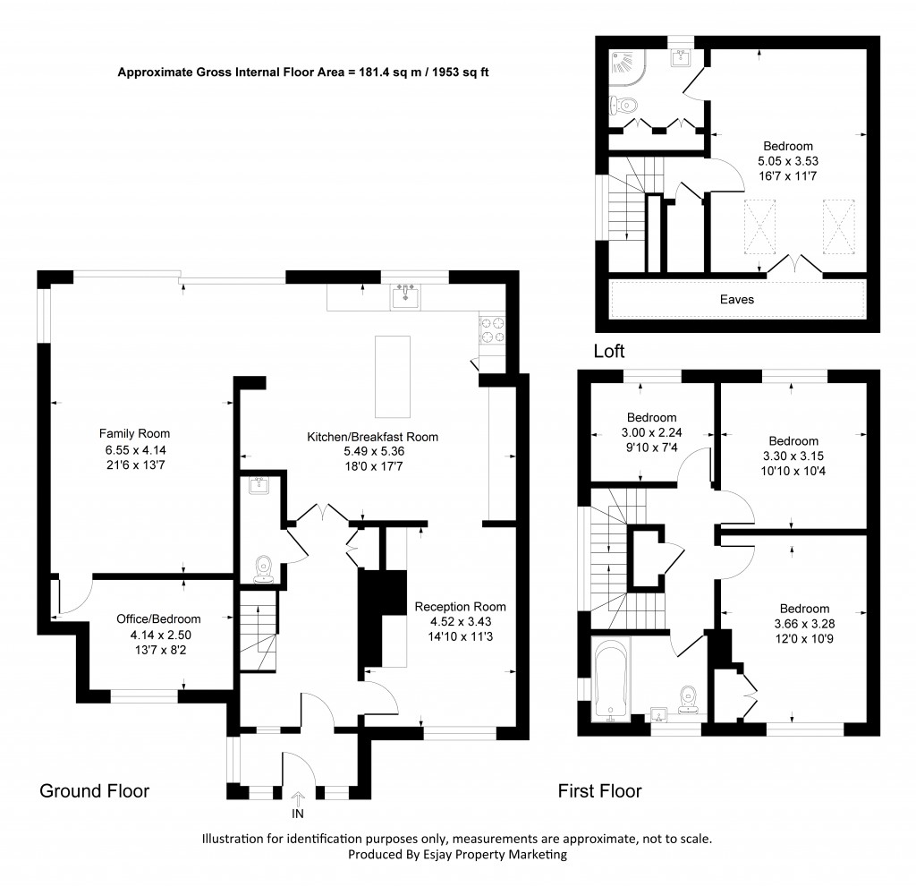 Floorplans For Barton Green, New Malden, Surrey