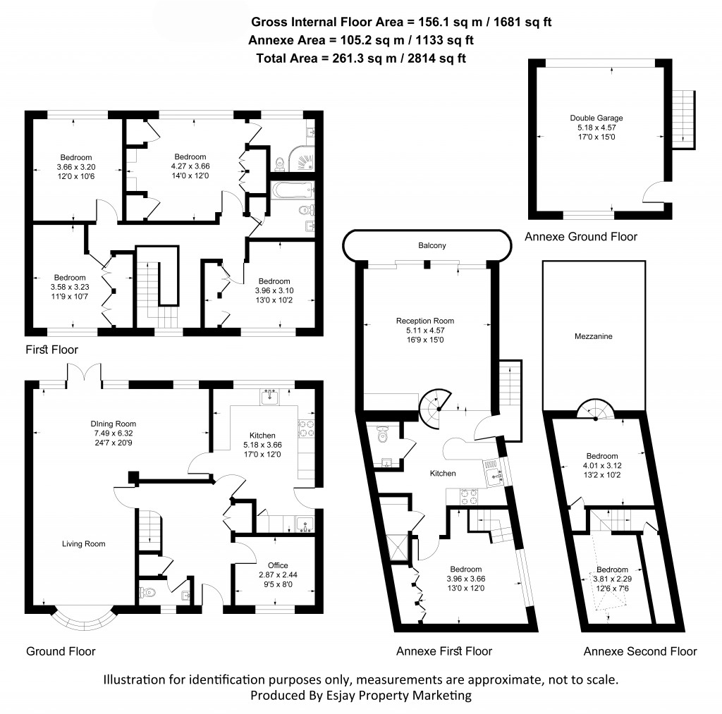Floorplans For Linkside, New Malden, Surrey