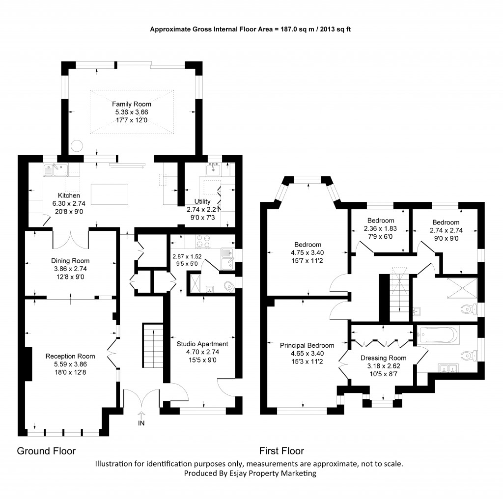 Floorplans For Dickerage Road, Kingston Upon Thames, Surrey